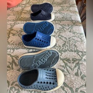 3 PAIR Bundle GUC Native Jefferson Slip-On Shoes C4